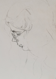 Elke Albrecht, Bleistift, 1985, 29,7 x 21 cm