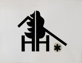 Signet Henneberger Haus, Schmalkalden, 1985, 29 x 38 cm