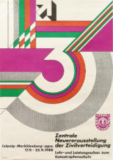 Plakat ZV Neuererausstellung, 1988, 59 x 42 cm