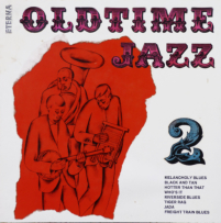 Schallplatte Oldtime Jazz 2, 1966, 30 x 30 cm
